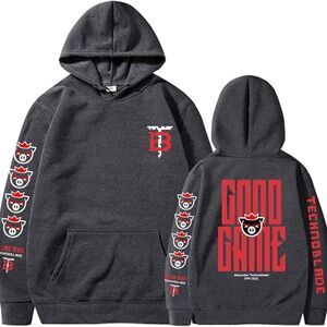 Vitustua Technoblade Hoodie‎ Fashion Casual Pullover Hoodie Sweatshirt NWT